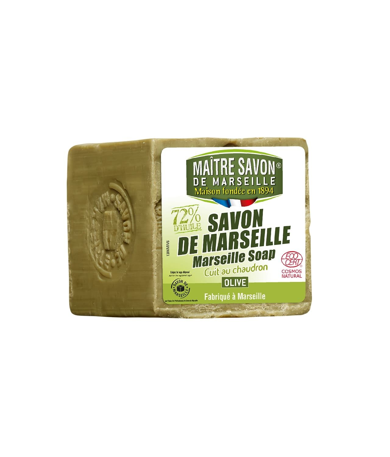 Olive Marseille soap cube - 300g