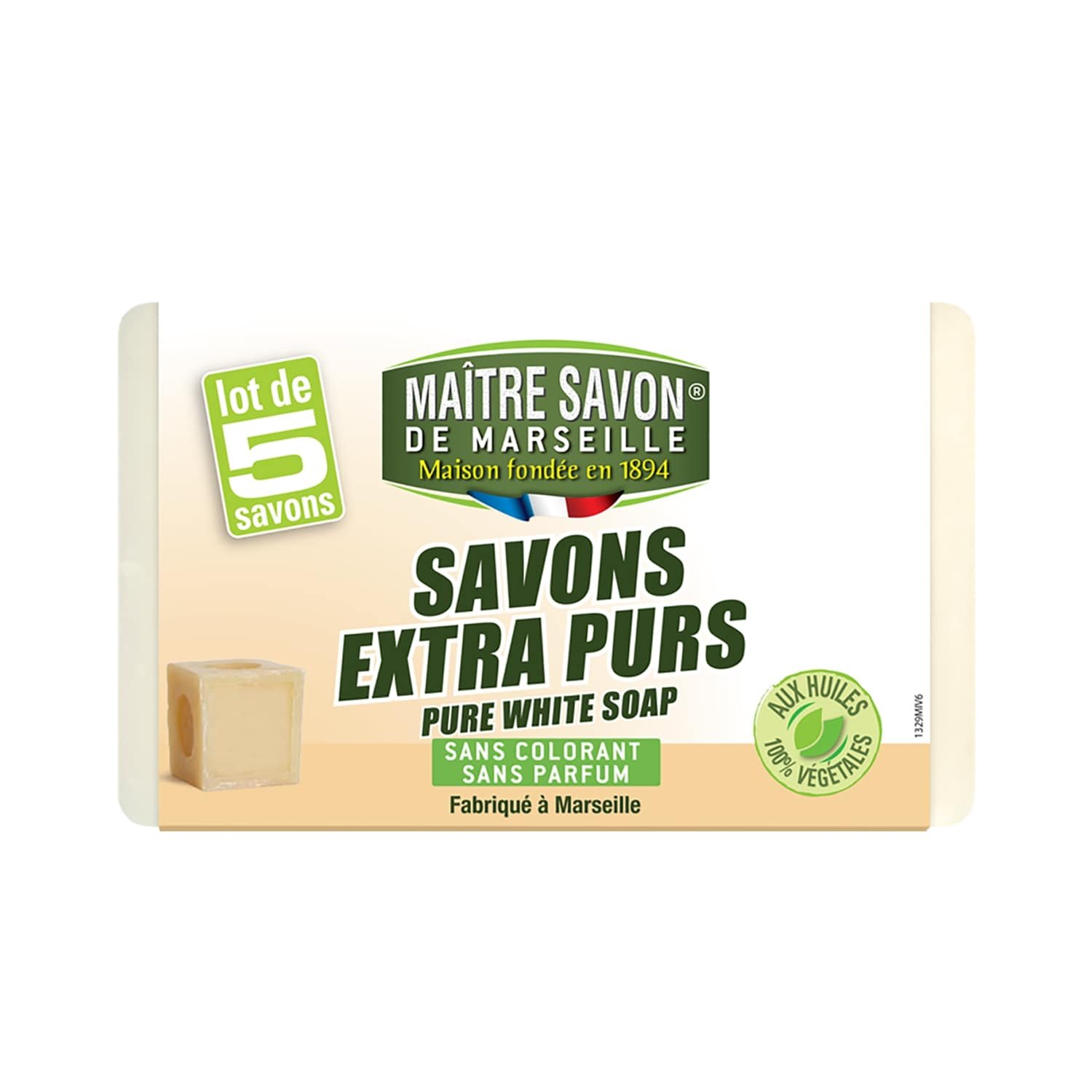 Extra Pure soaps - 5x100g