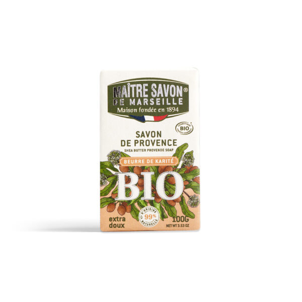 Organic Shea Butter Provence Soap - 100g