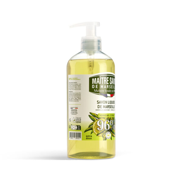 Verbena Lemon Liquid Marseille Soap - 1L