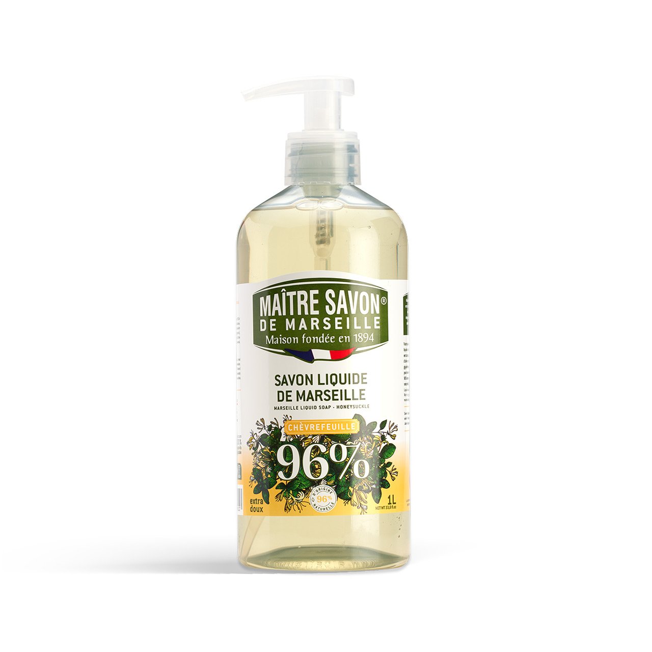 Honeysuckle Liquid Marseille Soap - 1L