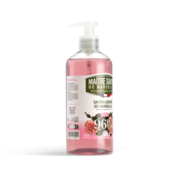 Rose Liquid Marseille Soap - 1L