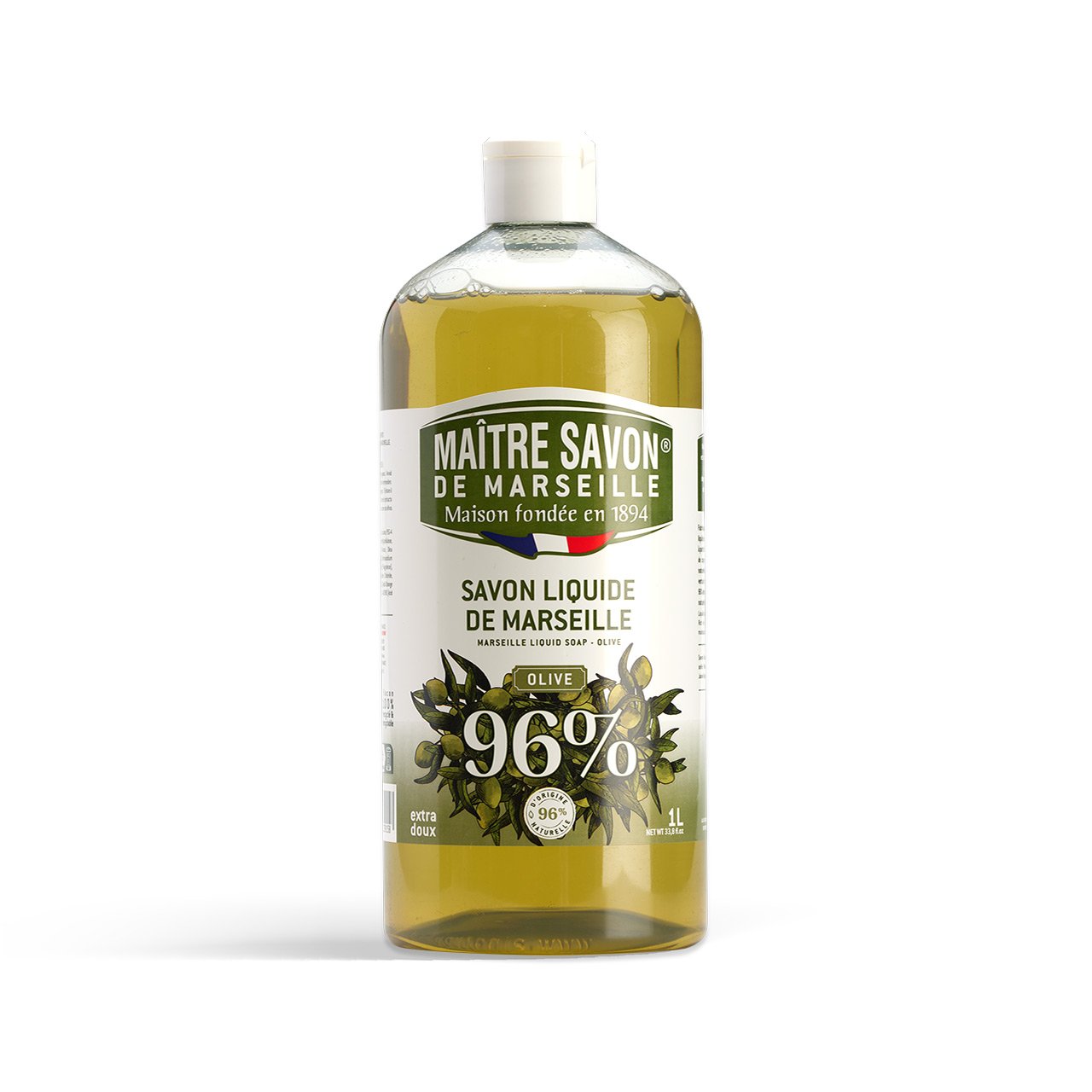 Olive Liquid Marseille Soap Refill - 1L