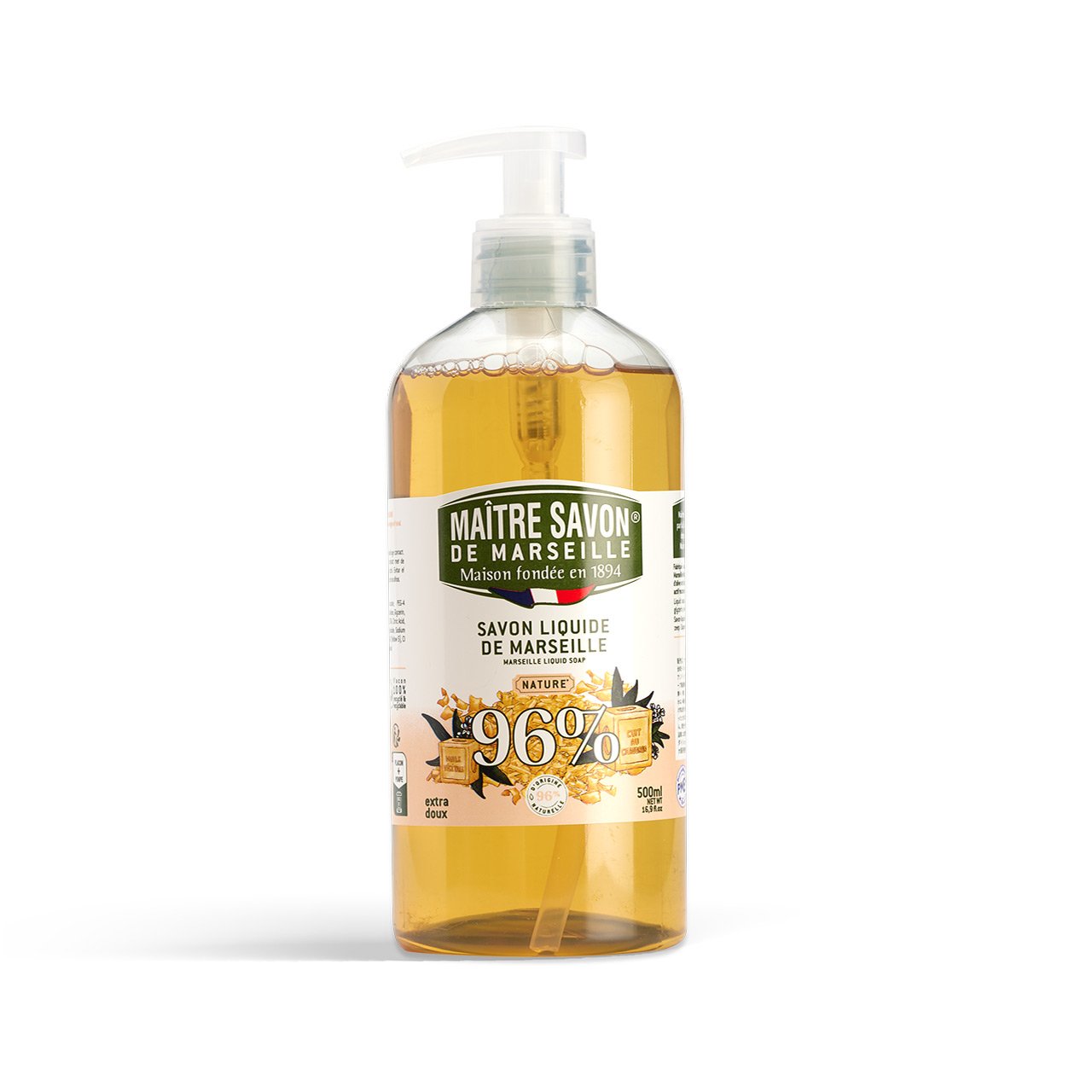 Nature liquid Marseille Soap - 500ml