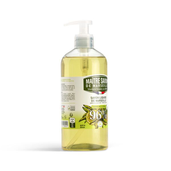 Verbena Lemon Liquid Marseille Soap - 500ml