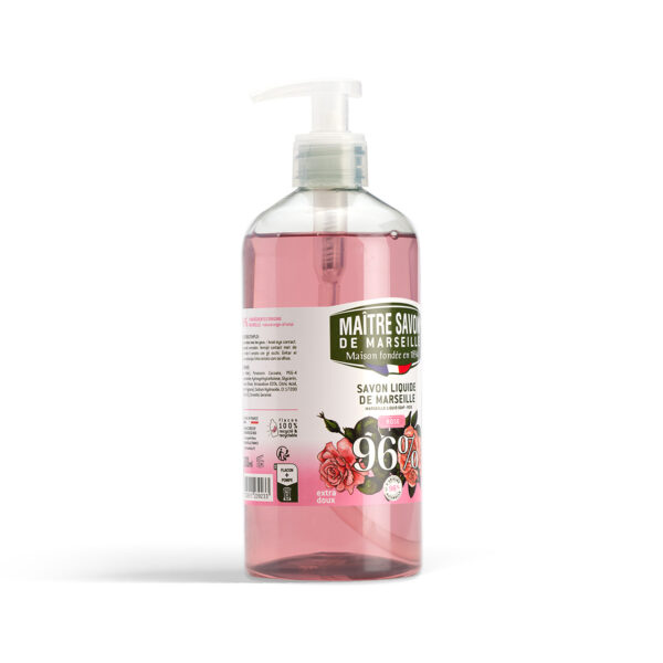 Rose Liquid Marseille Soap - 500ml