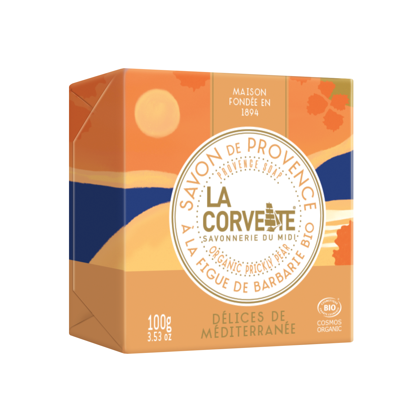 SAVON 100G•GAMME MEDITERRANÉE•DÉLICES DE MÉDITERRANÉE