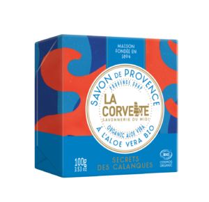 SAVON 100G•GAMME MEDITERRANÉE•SECRET DES CALANQUES