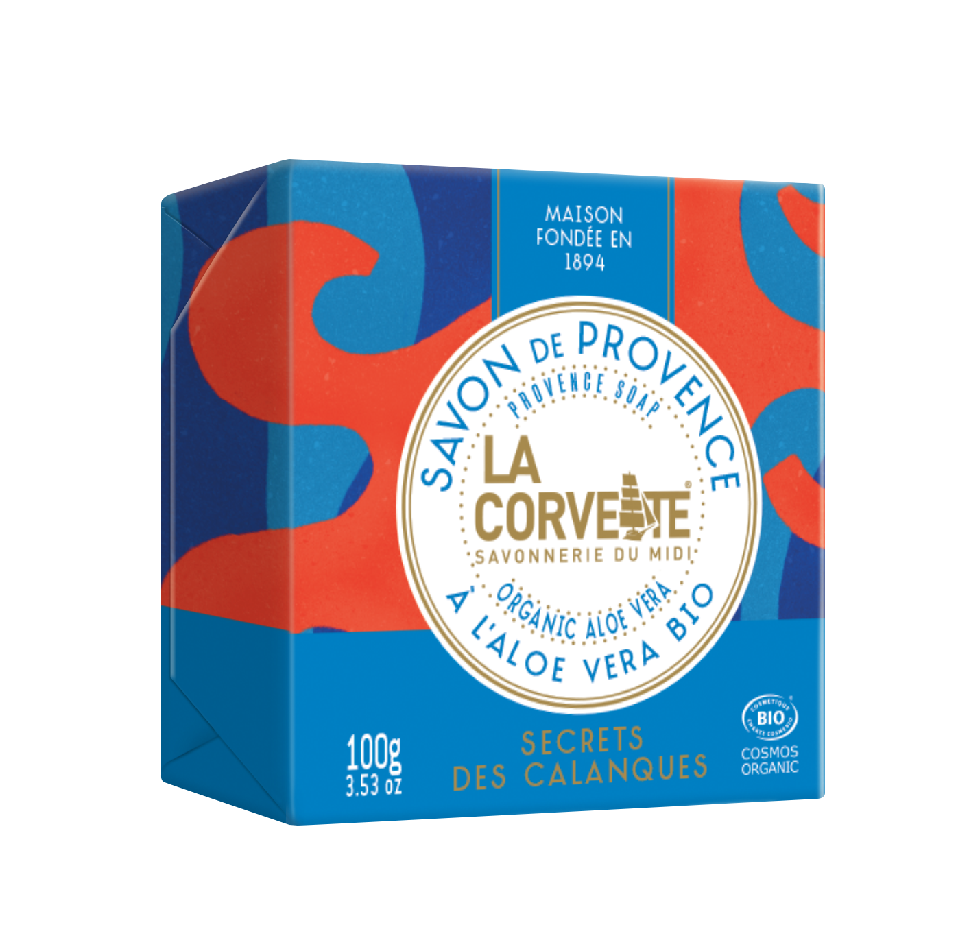 SAVON 100G•GAMME MEDITERRANÉE•SECRET DES CALANQUES