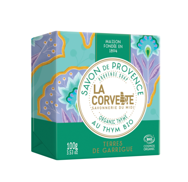 SAVON 100G•GAMME MEDITERRANÉE•TERRES DE GARRIGUE