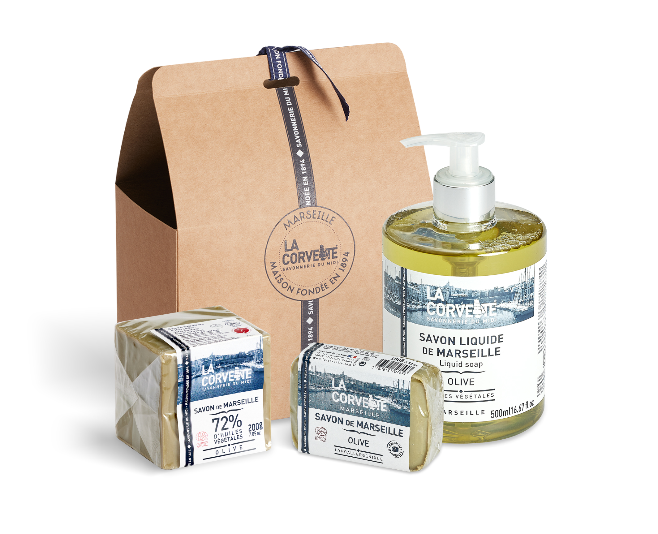 Coffret tout olive