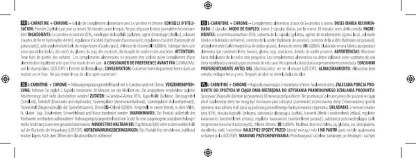 L-CARNITINE + CHROME CAPS - Image 2